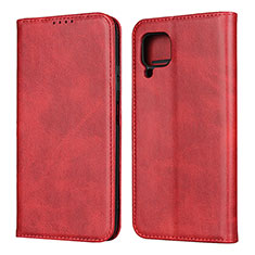 Handytasche Stand Schutzhülle Flip Leder Hülle L06 für Huawei P40 Lite Rot