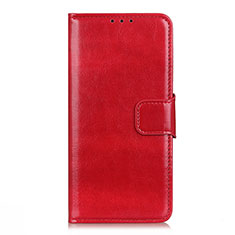 Handytasche Stand Schutzhülle Flip Leder Hülle L06 für Huawei Y5p Rot