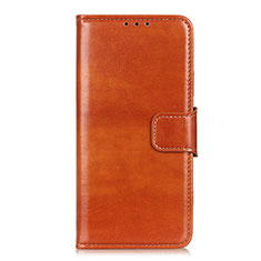 Handytasche Stand Schutzhülle Flip Leder Hülle L06 für Huawei Y6p Orange