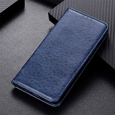 Handytasche Stand Schutzhülle Flip Leder Hülle L06 für Oppo A53s Blau