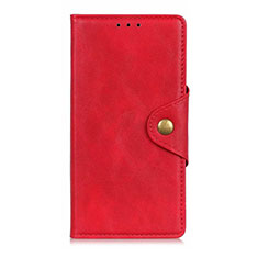 Handytasche Stand Schutzhülle Flip Leder Hülle L06 für Oppo Reno4 Z 5G Rot