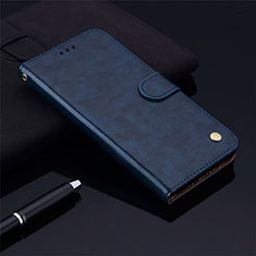 Handytasche Stand Schutzhülle Flip Leder Hülle L06 für Samsung Galaxy M21s Blau