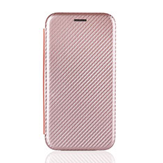 Handytasche Stand Schutzhülle Flip Leder Hülle L06Z für Samsung Galaxy M51 Rosegold