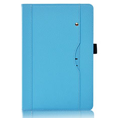 Handytasche Stand Schutzhülle Flip Leder Hülle L07 für Huawei MediaPad M6 8.4 Hellblau