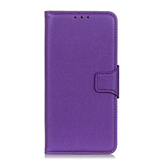 Handytasche Stand Schutzhülle Flip Leder Hülle L07 für Oppo A8 Violett