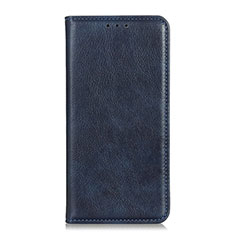 Handytasche Stand Schutzhülle Flip Leder Hülle L07 für Samsung Galaxy M51 Blau