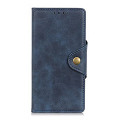 Handytasche Stand Schutzhülle Flip Leder Hülle L07 für Xiaomi Mi Note 10 Lite Blau