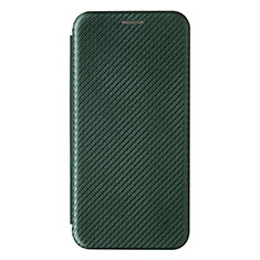 Handytasche Stand Schutzhülle Flip Leder Hülle L07Z für Samsung Galaxy A15 5G Grün