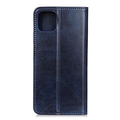 Handytasche Stand Schutzhülle Flip Leder Hülle L08 für Samsung Galaxy A71 5G Blau