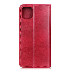 Handytasche Stand Schutzhülle Flip Leder Hülle L08 für Samsung Galaxy A71 5G Rot