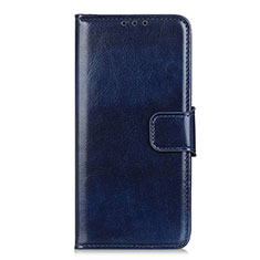 Handytasche Stand Schutzhülle Flip Leder Hülle L08 für Samsung Galaxy M51 Blau