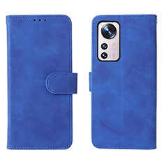Handytasche Stand Schutzhülle Flip Leder Hülle L08 für Xiaomi Mi 12S 5G Blau