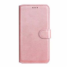 Handytasche Stand Schutzhülle Flip Leder Hülle L08 für Xiaomi Redmi Note 9 Pro Rosegold