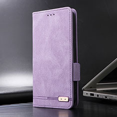Handytasche Stand Schutzhülle Flip Leder Hülle L08Z für Xiaomi Poco X3 NFC Violett