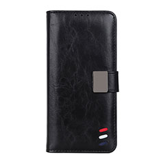 Handytasche Stand Schutzhülle Flip Leder Hülle L09 für Oppo Reno5 Pro 5G Schwarz