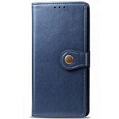 Handytasche Stand Schutzhülle Flip Leder Hülle L09 für Samsung Galaxy M21s Blau