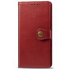 Handytasche Stand Schutzhülle Flip Leder Hülle L09 für Samsung Galaxy M21s Rot
