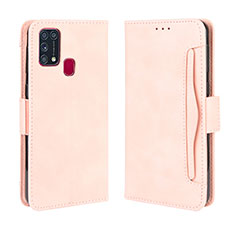 Handytasche Stand Schutzhülle Flip Leder Hülle L10 für Samsung Galaxy M21s Rosa