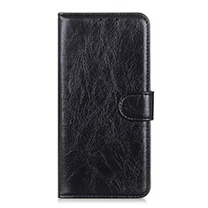 Handytasche Stand Schutzhülle Flip Leder Hülle L10 für Xiaomi Mi 10 Lite Schwarz