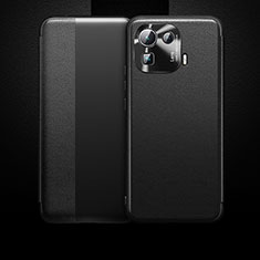 Handytasche Stand Schutzhülle Flip Leder Hülle L10 für Xiaomi Mi 11 Pro 5G Schwarz