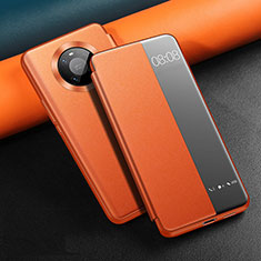 Handytasche Stand Schutzhülle Flip Leder Hülle L12 für Huawei Mate 40 Orange