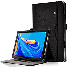 Handytasche Stand Schutzhülle Flip Leder Hülle L12 für Huawei MediaPad M6 10.8 Schwarz