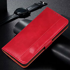 Handytasche Stand Schutzhülle Flip Leder Hülle L14 für Samsung Galaxy M21s Rot