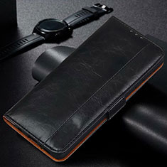 Handytasche Stand Schutzhülle Flip Leder Hülle L14 für Samsung Galaxy M21s Schwarz