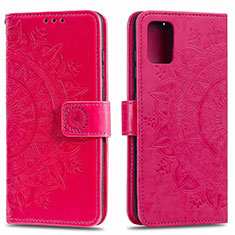 Handytasche Stand Schutzhülle Flip Leder Hülle L15 für Samsung Galaxy A51 5G Rot