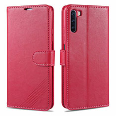 Handytasche Stand Schutzhülle Flip Leder Hülle L16 für Huawei Mate 40 Lite 5G Rot