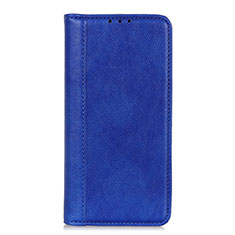 Handytasche Stand Schutzhülle Flip Leder Hülle L18 für Realme C11 Blau