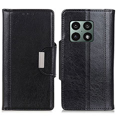 Handytasche Stand Schutzhülle Flip Leder Hülle M01L für OnePlus 10 Pro 5G Schwarz