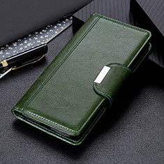 Handytasche Stand Schutzhülle Flip Leder Hülle M01L für Samsung Galaxy M32 5G Grün