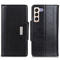 Handytasche Stand Schutzhülle Flip Leder Hülle M01L für Samsung Galaxy S22 Plus 5G Schwarz