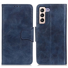 Handytasche Stand Schutzhülle Flip Leder Hülle M02L für Samsung Galaxy S22 5G Blau