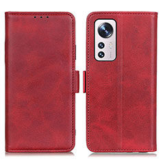Handytasche Stand Schutzhülle Flip Leder Hülle M03L für Xiaomi Mi 12 5G Rot