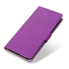 Handytasche Stand Schutzhülle Flip Leder Hülle M04L für Motorola Moto G200 5G Violett