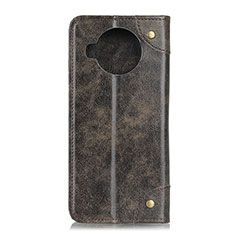 Handytasche Stand Schutzhülle Flip Leder Hülle M04L für Xiaomi Mi 10i 5G Bronze