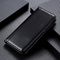 Handytasche Stand Schutzhülle Flip Leder Hülle M05L für Samsung Galaxy M32 5G Schwarz