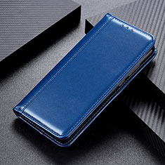 Handytasche Stand Schutzhülle Flip Leder Hülle M05L für Xiaomi Poco M3 Blau