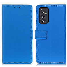 Handytasche Stand Schutzhülle Flip Leder Hülle M08L für Samsung Galaxy A05s Blau