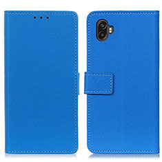 Handytasche Stand Schutzhülle Flip Leder Hülle M08L für Samsung Galaxy Xcover Pro 2 5G Blau