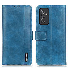 Handytasche Stand Schutzhülle Flip Leder Hülle M11L für Samsung Galaxy Quantum2 5G Blau