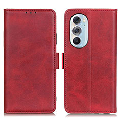 Handytasche Stand Schutzhülle Flip Leder Hülle M15L für Motorola Moto Edge X30 5G Rot
