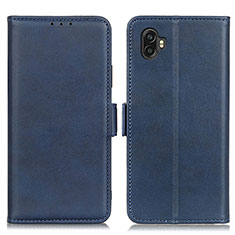 Handytasche Stand Schutzhülle Flip Leder Hülle M15L für Samsung Galaxy Xcover Pro 2 5G Blau