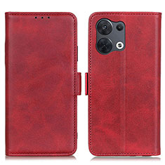 Handytasche Stand Schutzhülle Flip Leder Hülle M15L für Xiaomi Redmi Note 13 5G Rot