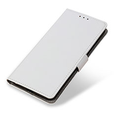 Handytasche Stand Schutzhülle Flip Leder Hülle M21L für Samsung Galaxy S21 Ultra 5G Weiß