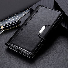 Handytasche Stand Schutzhülle Flip Leder Hülle M22L für Samsung Galaxy S21 Ultra 5G Schwarz