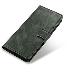 Handytasche Stand Schutzhülle Flip Leder Hülle M23L für Samsung Galaxy S21 5G Grün