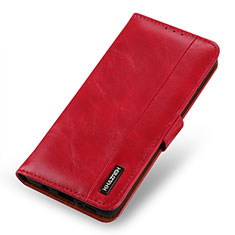 Handytasche Stand Schutzhülle Flip Leder Hülle M25L für Samsung Galaxy S21 Plus 5G Rot